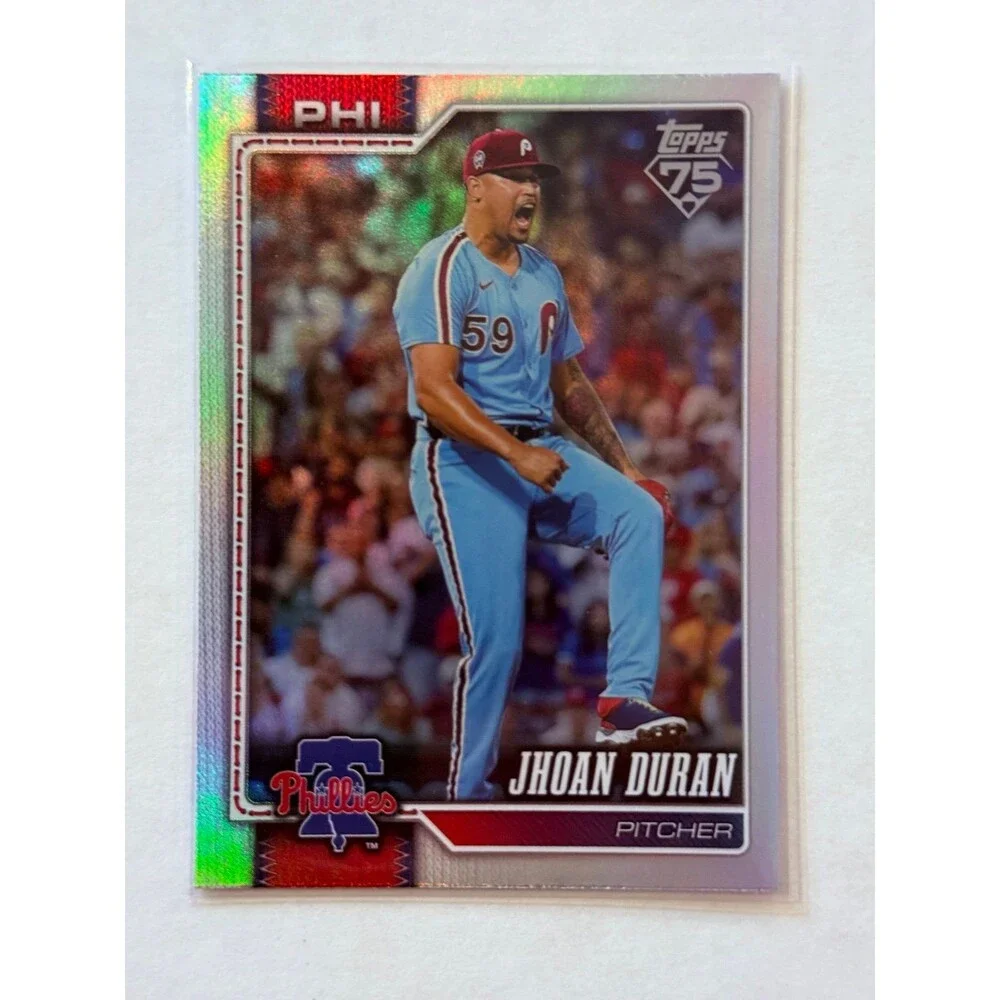 2026 Topps Series 1 Foilboard #83 Jhoan Duran Phillies (b)